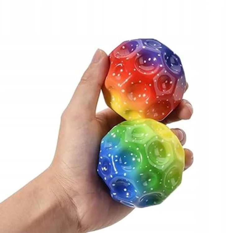 Piłeczka odbijająca się Super Bouncing Ball niebieska