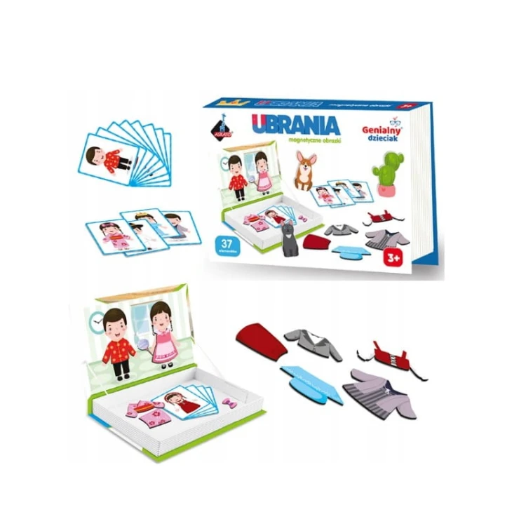 Askato układanka magnetyczna ubrania