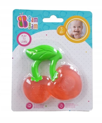 BamBam gryzak wodny na ząbkowanie czereśnie