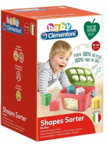 Clementoni koszyk kształtów i kolorów sorter 17106
