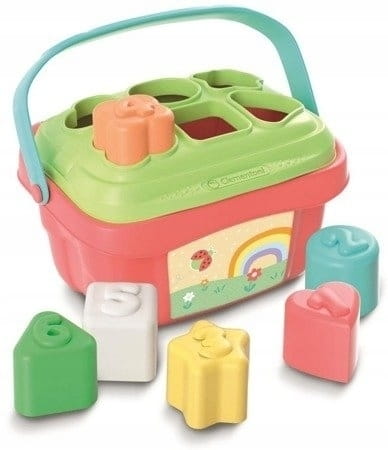 Clementoni koszyk kształtów i kolorów sorter 17106
