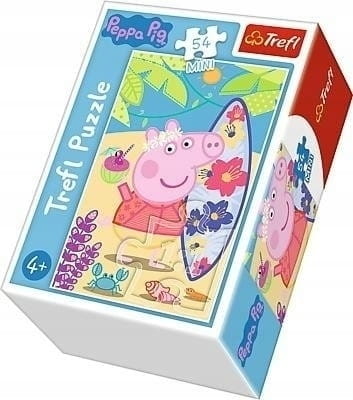Puzzle mini 54 el. Trefl Świnka Peppa 19626