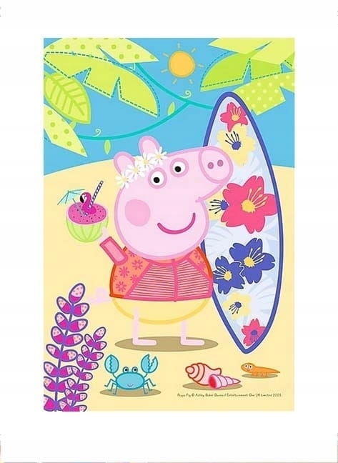 Puzzle mini 54 el. Trefl Świnka Peppa 19626
