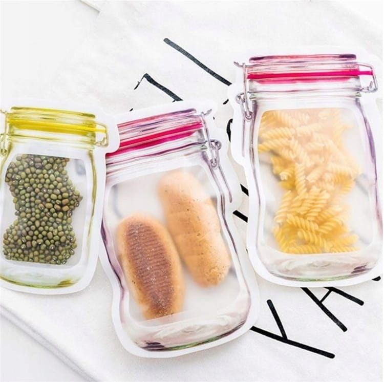 Torebki na przekąski przyprawy ciasteczka słoiki