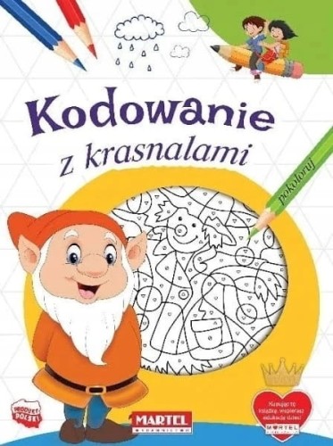 Kodowanie z krasnalami kolorowanka