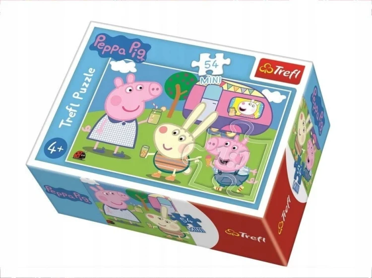 Puzzle mini 54 el. Trefl Świnka Peppa 19628