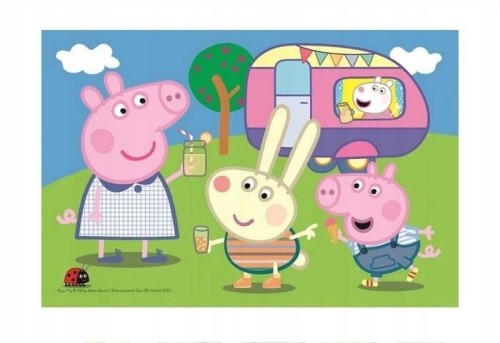 Puzzle mini 54 el. Trefl Świnka Peppa 19628