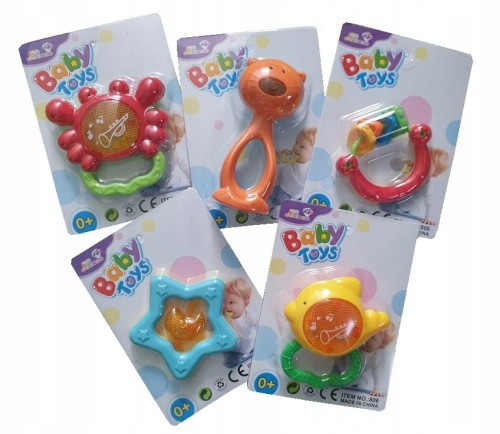 Baby Toys grzechotka twardy gryzak gwiazdka