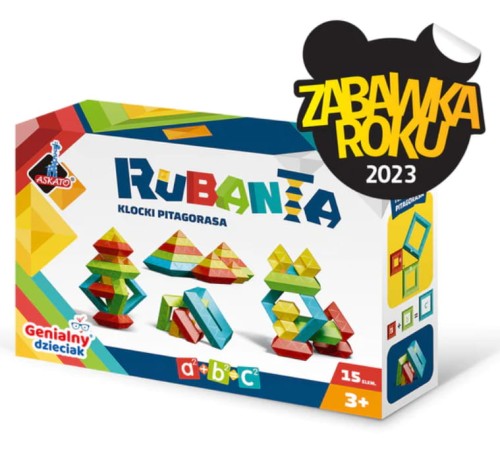 Askato klocki Pitagorasa Rubanta 15 el.