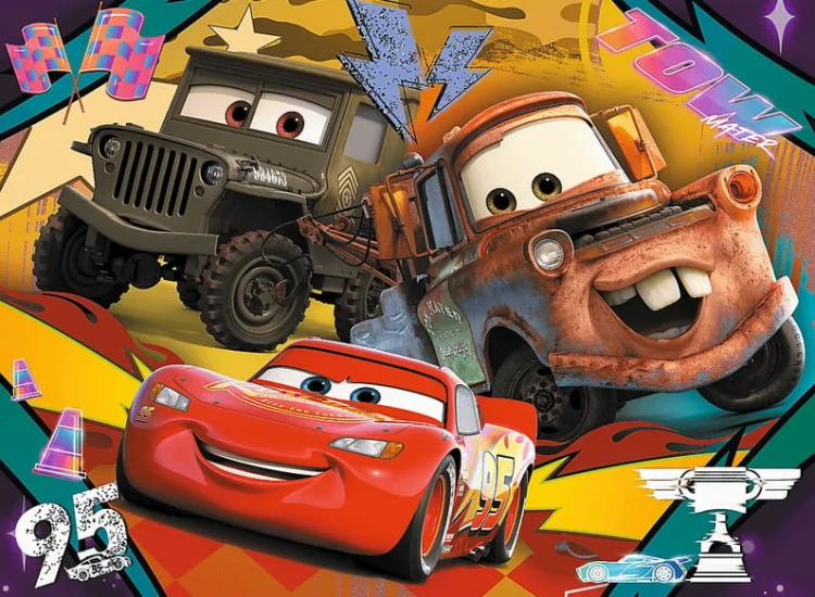 Trefl puzzle Cars Auta Rozpędzone samochody 30 el. 18293