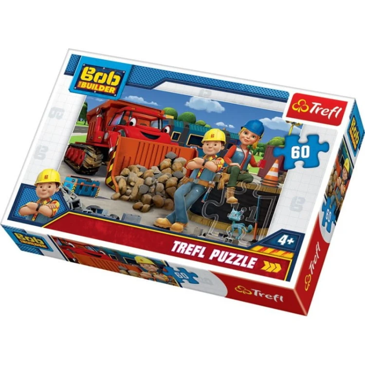 Trefl puzzle Bob Budowniczy Bob i Wendy 60 el 17300