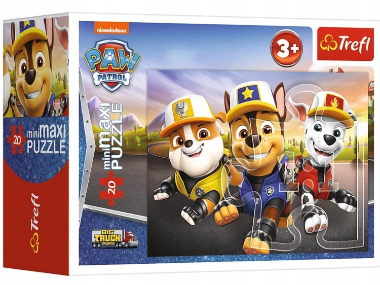 Trefl puzzle MiniMaxi Psi Patrol Big Truck Pups 20 el 21144
