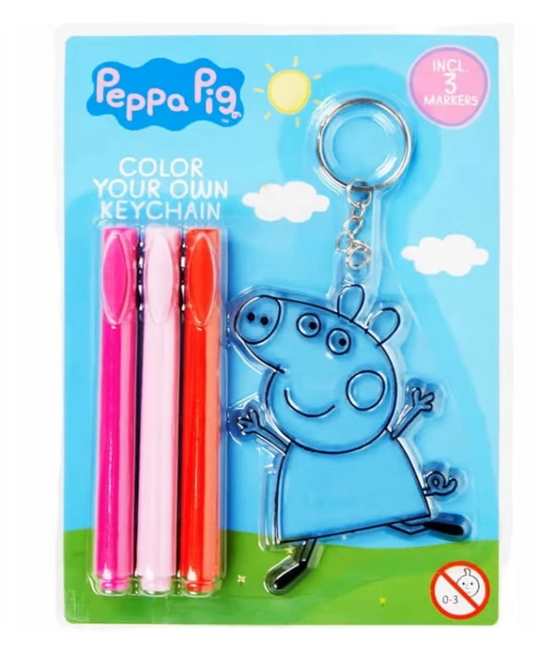 Breloczek do malowania Świnka Peppa