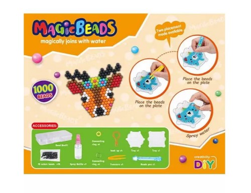 Magic Beads zestaw kreatywny koraliki wodne zwierzęta
