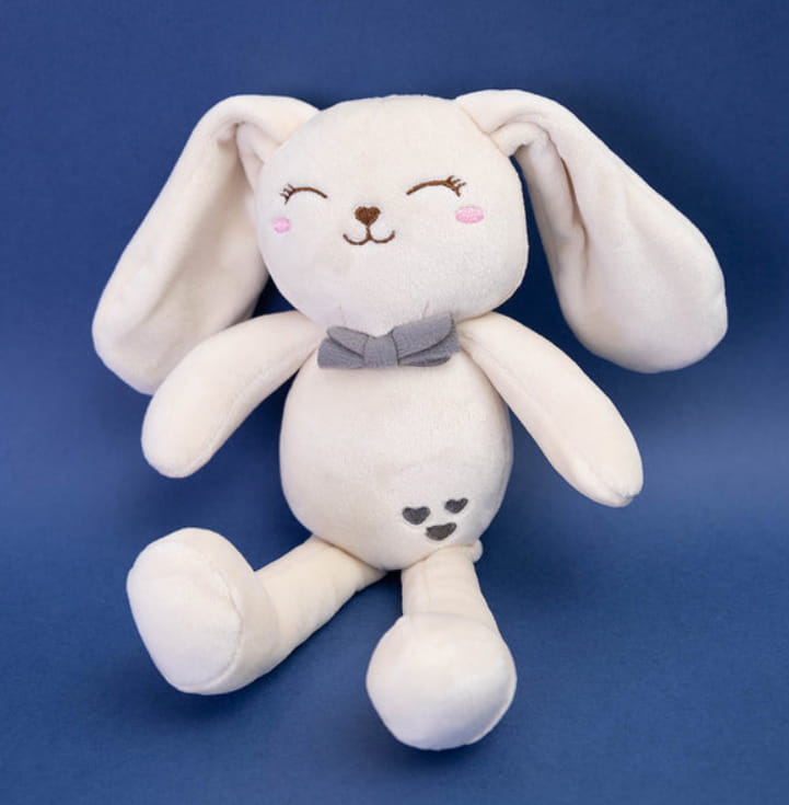 Askato przytulanka maskotka króliczek beżowy 25 cm