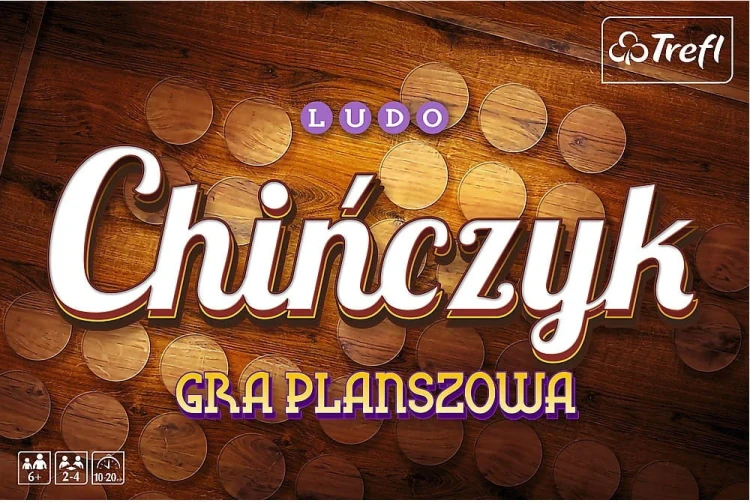 Trefl gra planszowa chińczyk ludo