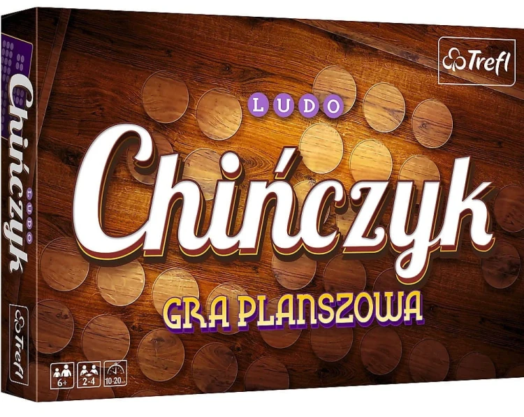 Trefl gra planszowa chińczyk ludo