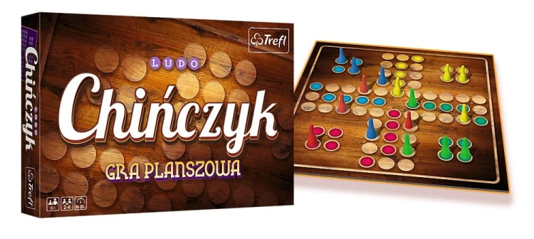 Trefl gra planszowa chińczyk ludo
