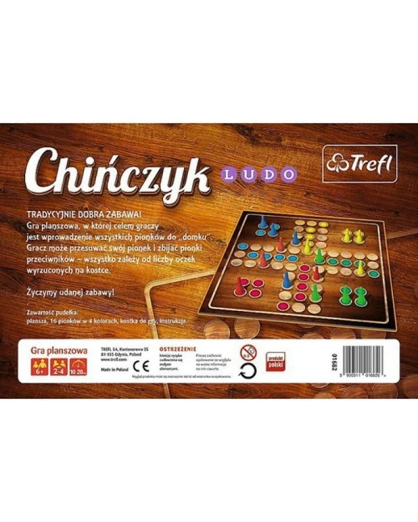 Trefl gra planszowa chińczyk ludo