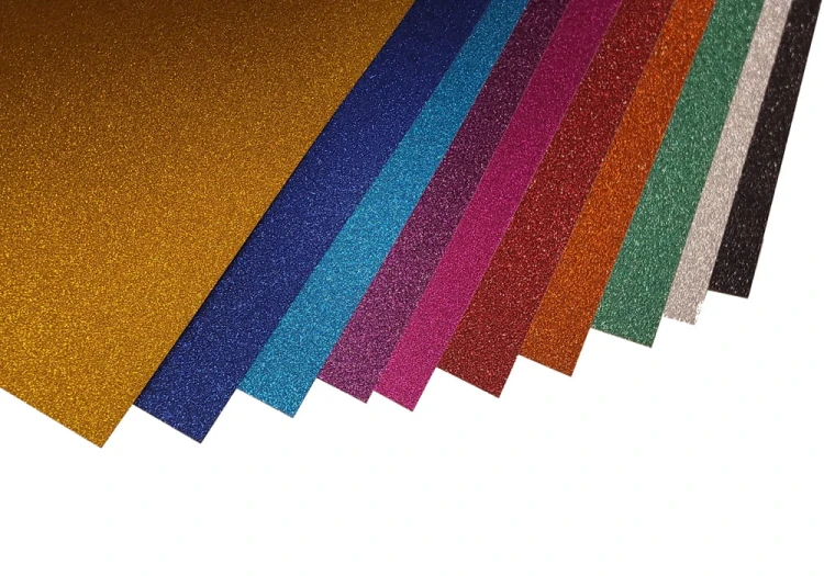 Craft Sheets karton z brokatem tektura brokatowa blok A4 10 arkuszy