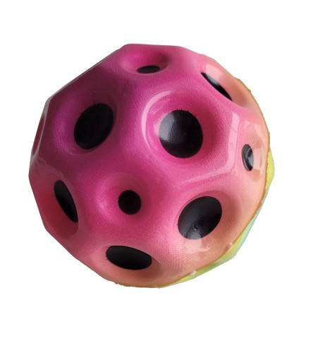 Piłeczka odbijająca się Super Bouncing Ball pastelowa